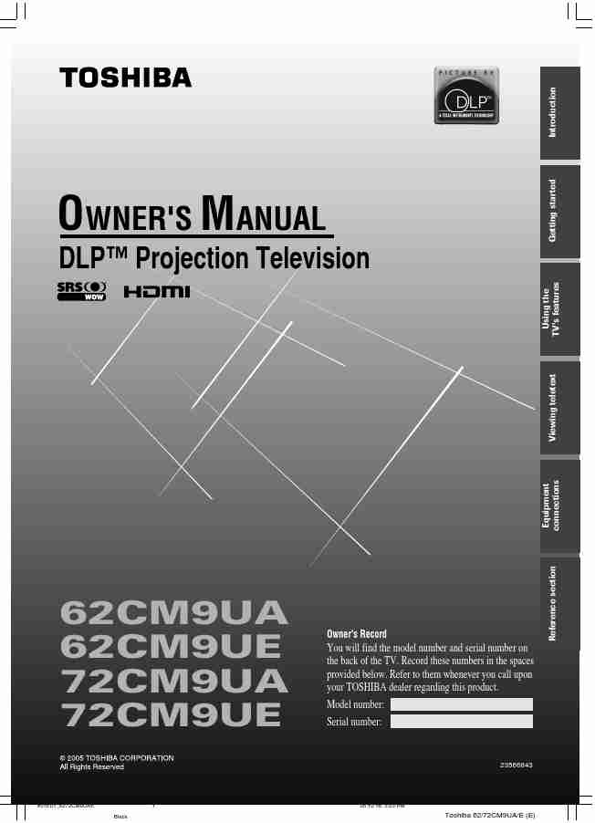 Toshiba Flat Panel Television 62CM9UA-page_pdf